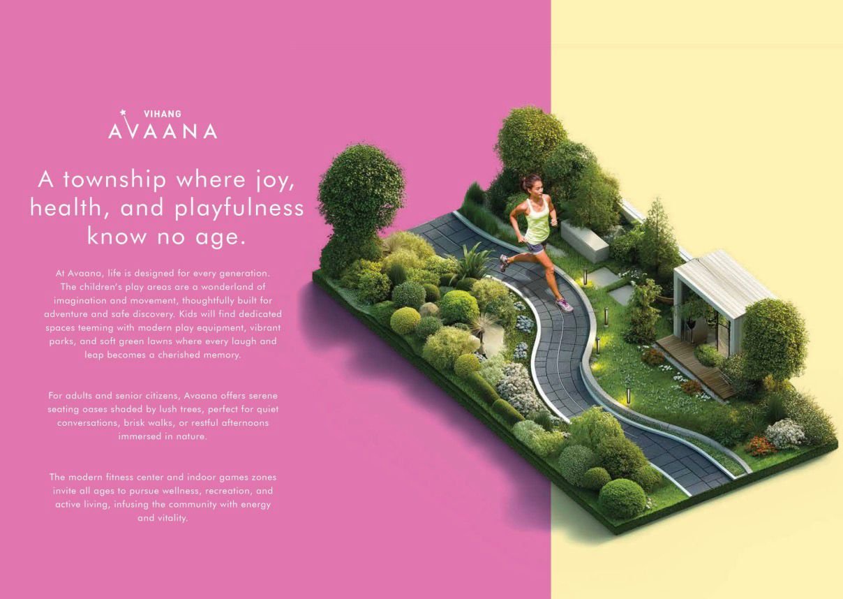 Luxury Living at Vihang Avaana, Mira Road East – One Lady Jogging in Green Garden View | Codename The Next, Vinay Nagar by Reyansh Realty